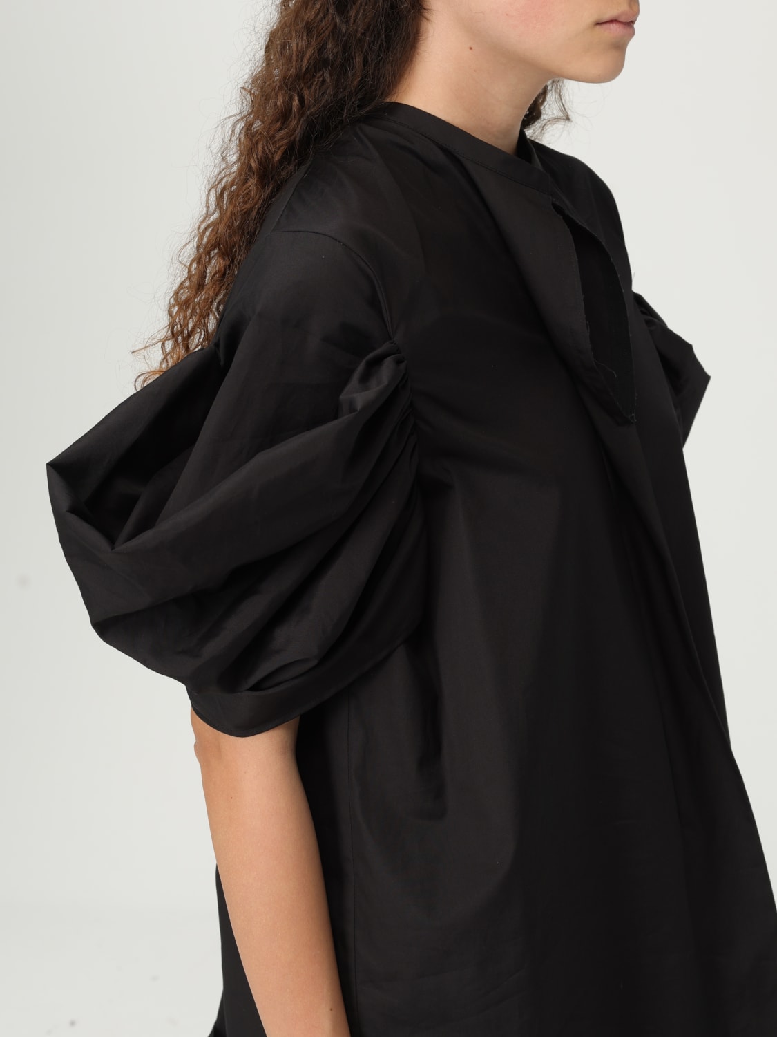 JUNYA WATANABE TOP E BLUSE: Blusa Junya Watanabe in cotone , Nero - Img 5