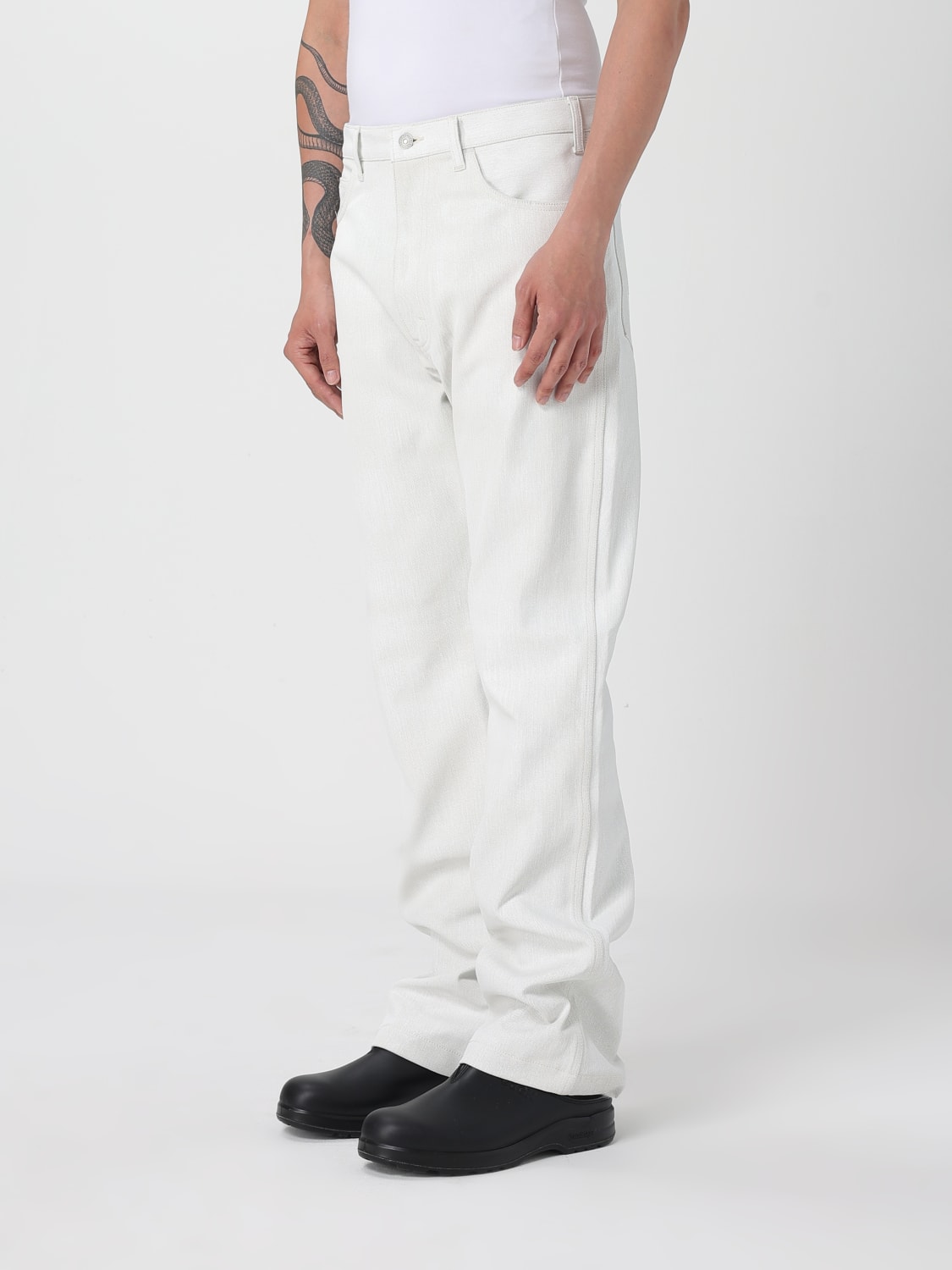 JUNYA WATANABE X LEVI'S JEANS: Pants men Junya Watanabe, White - Img 4