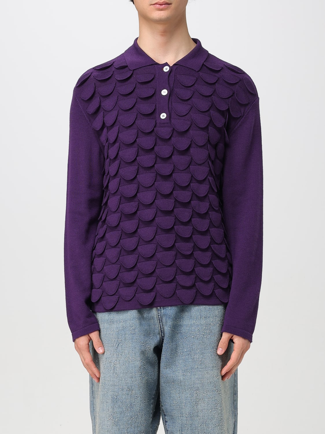 NAMACHEKO POLO: Camiseta hombre Namacheko, Violeta - Img 1