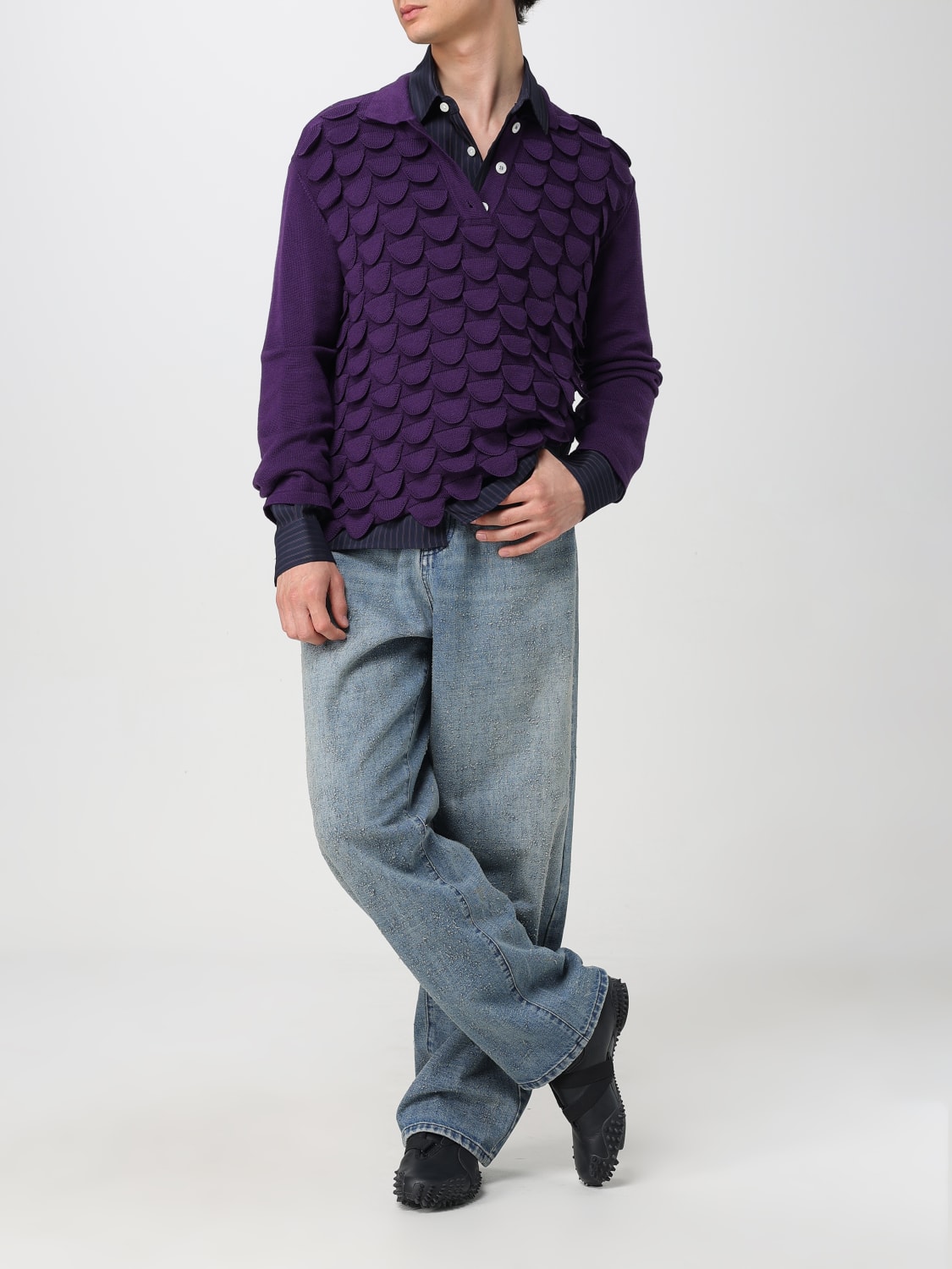 NAMACHEKO POLO: Camiseta hombre Namacheko, Violeta - Img 2