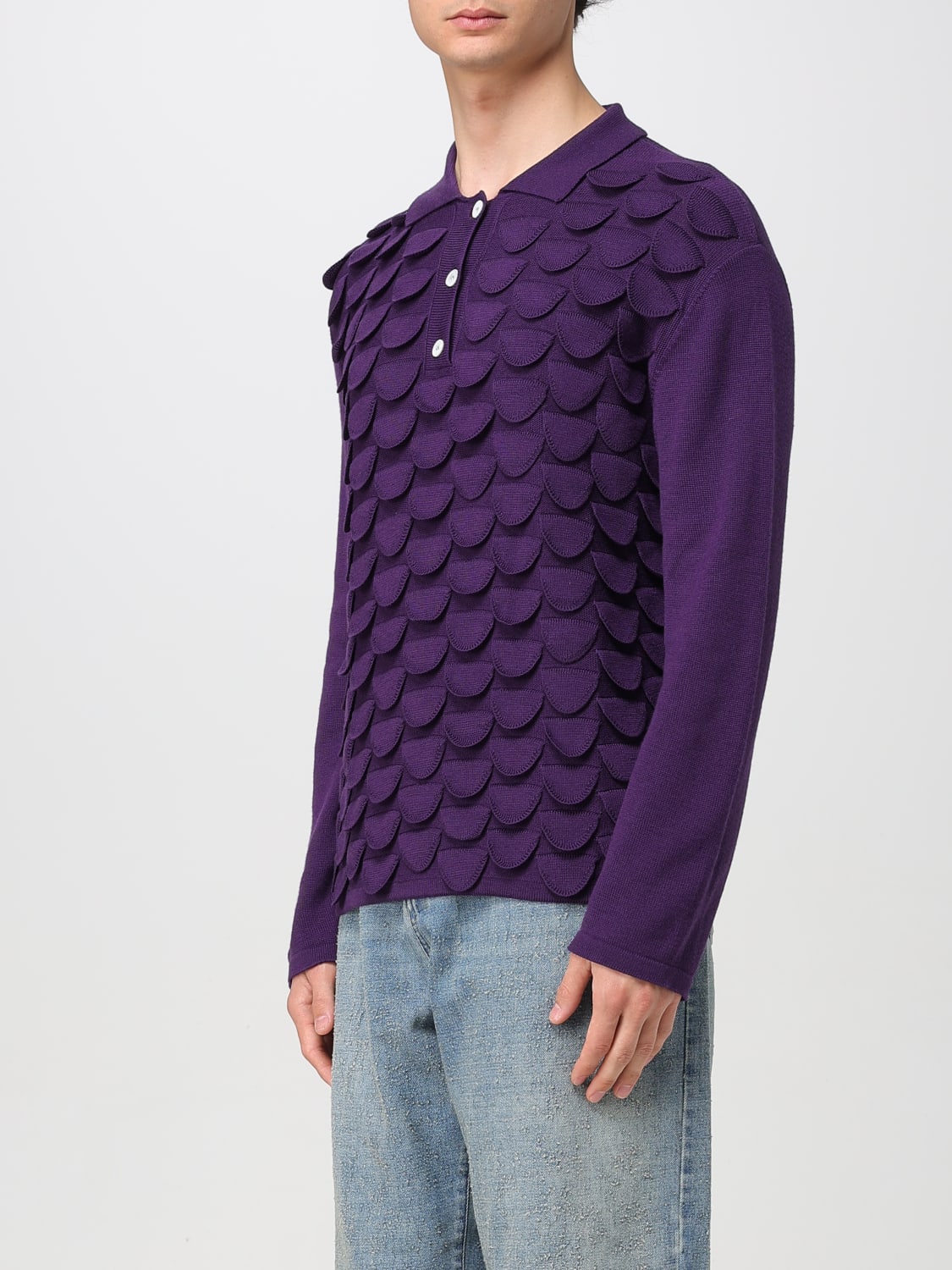 NAMACHEKO POLO: Camiseta hombre Namacheko, Violeta - Img 4