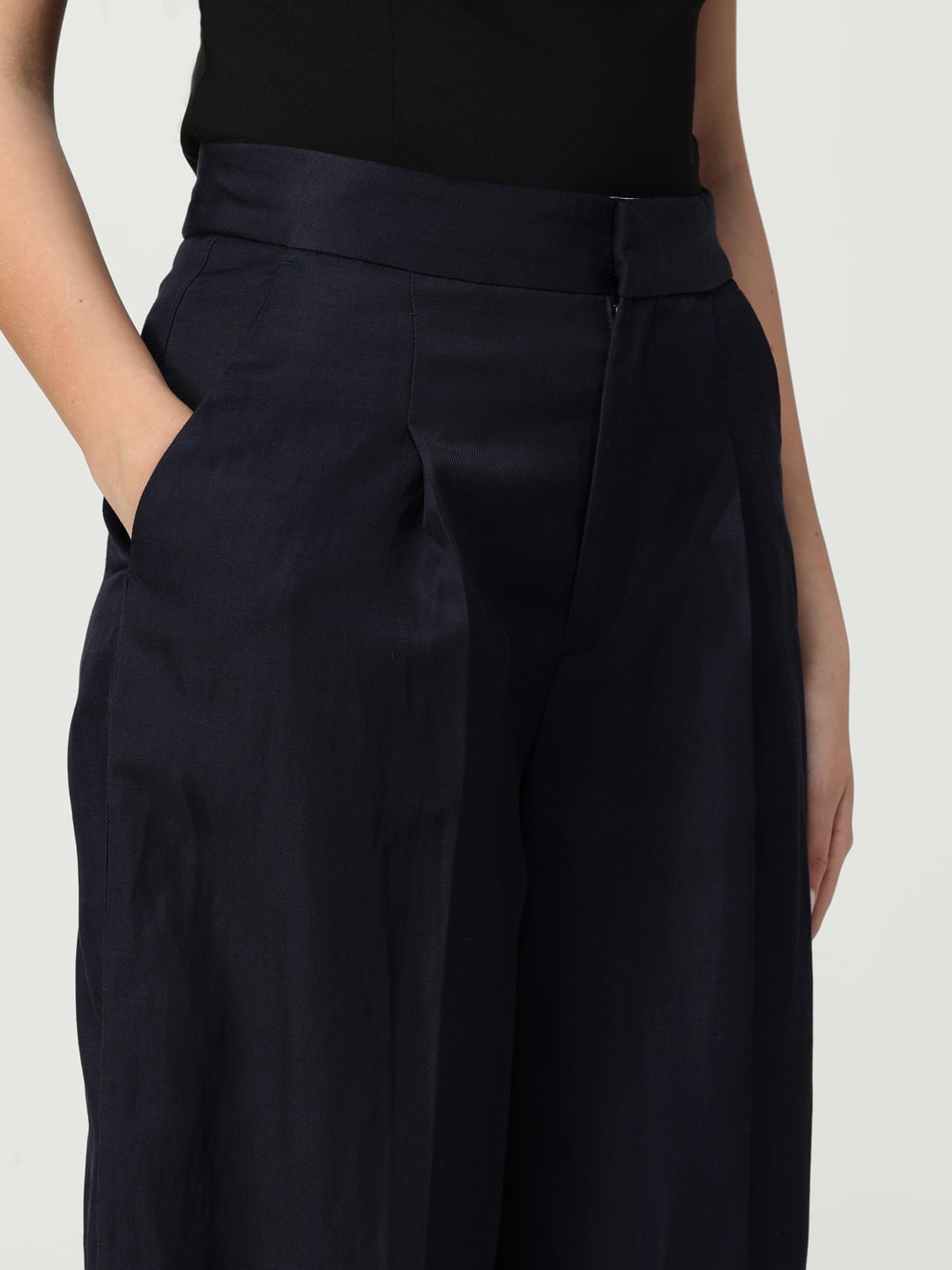 SOEUR: Pants woman - Blue | Soeur pants PAN1616BRISTOL