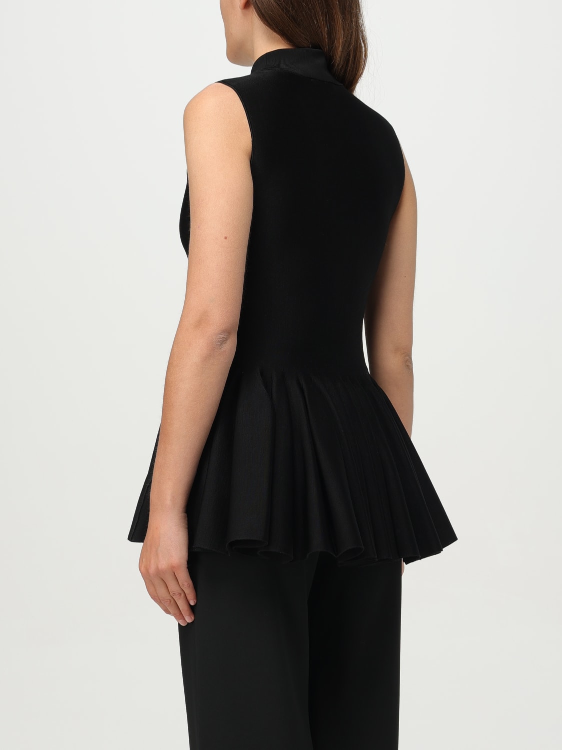 ALAÏA TOP: Top woman AlaÏa, Black - Img 2