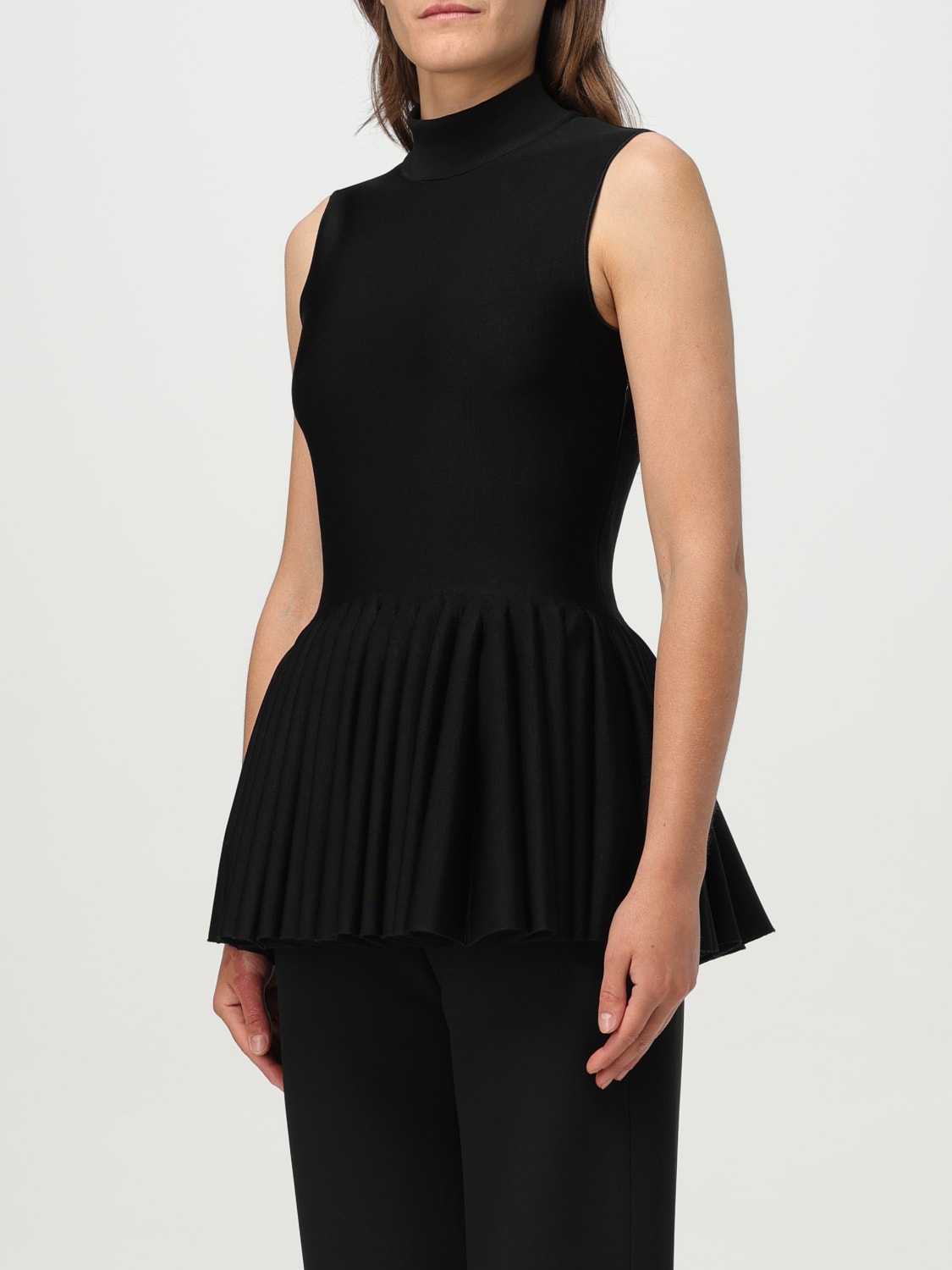 ALAÏA TOP: Top woman AlaÏa, Black - Img 3