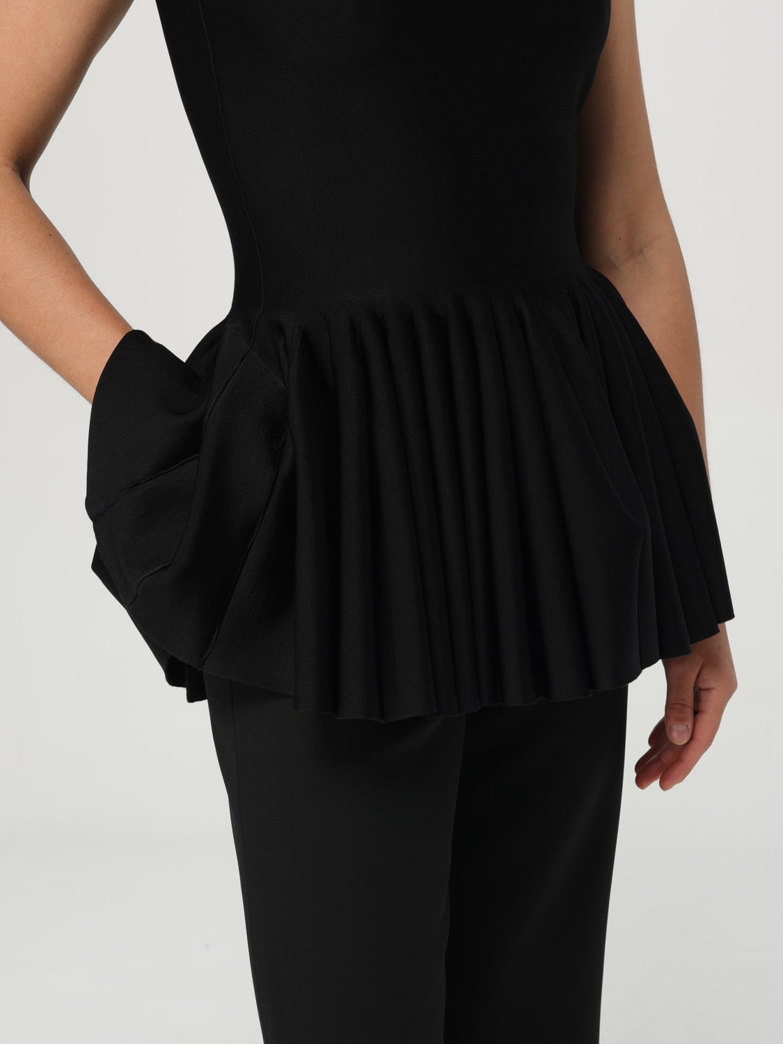 ALAÏA TOP: Top woman AlaÏa, Black - Img 4