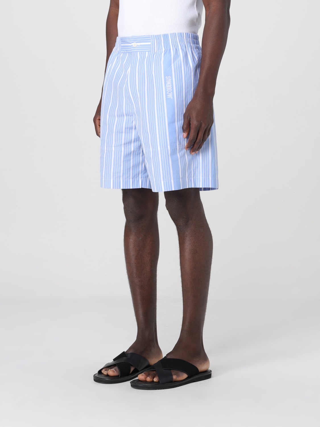 JACQUEMUS SHORTS: Short men Jacquemus, Gnawed Blue - Img 4