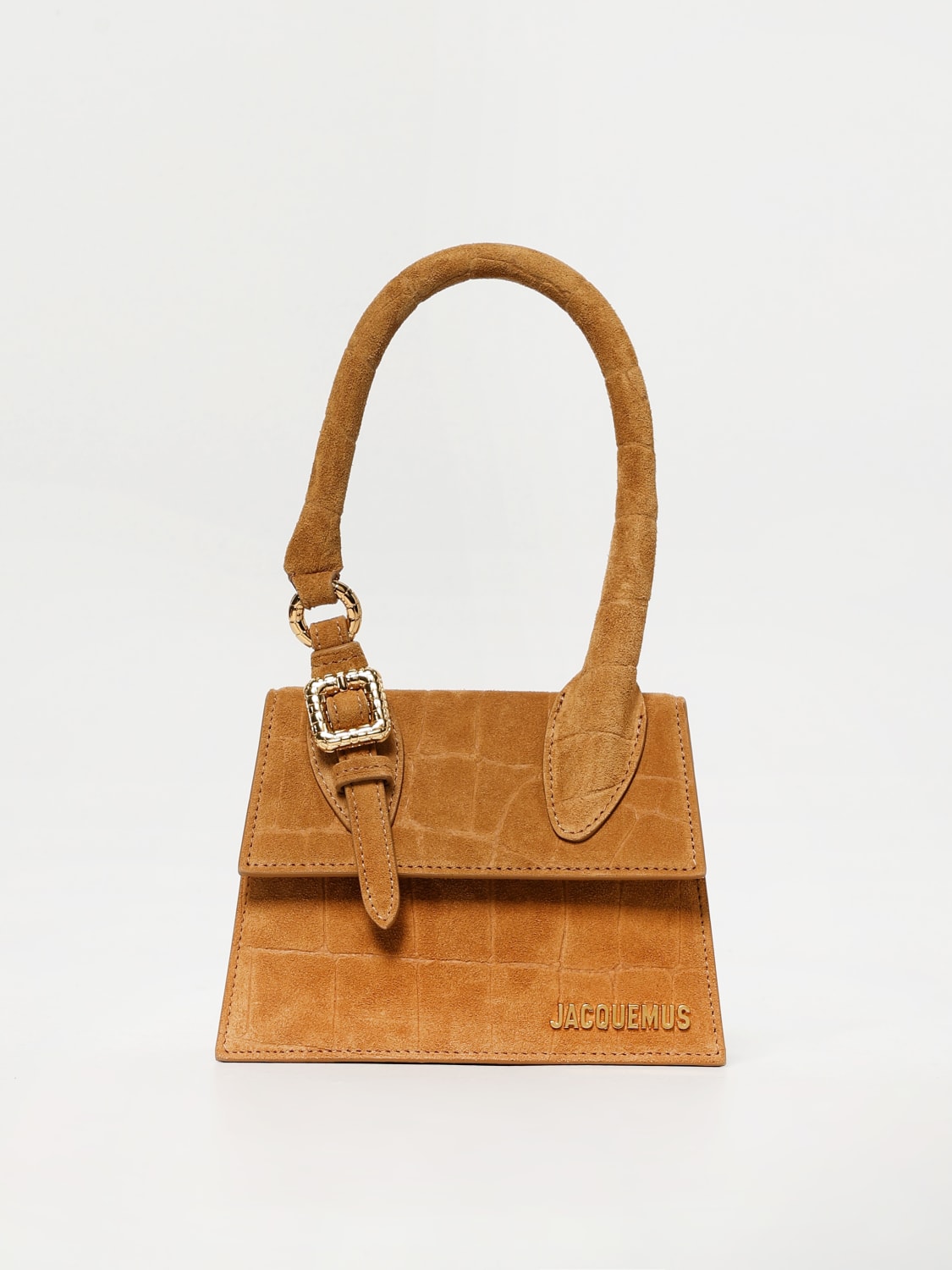 JACQUEMUS: Handbag woman - Camel | Jacquemus mini bag