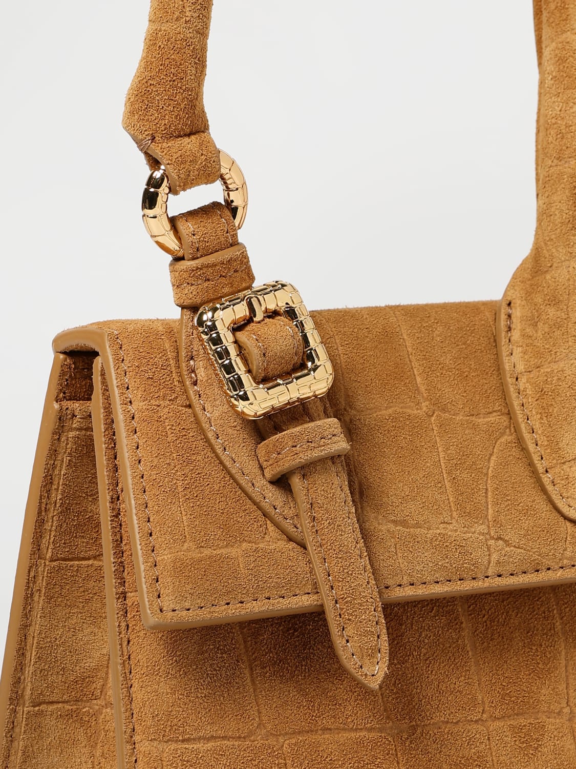 JACQUEMUS: Handbag woman - Camel | Jacquemus mini bag
