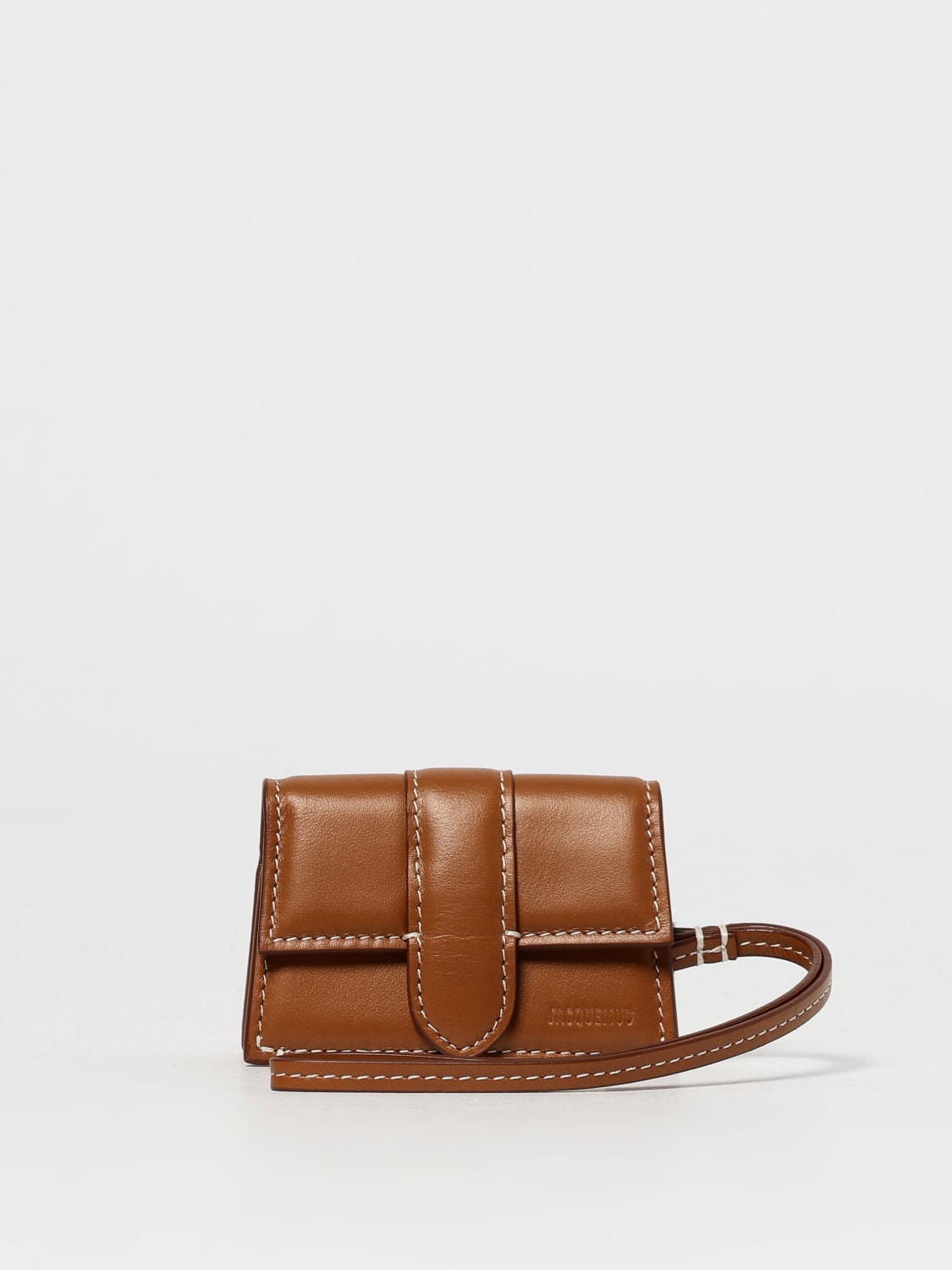 JACQUEMUS TECH ACCESSORIES: Handbag woman Jacquemus, Brown - Img 1