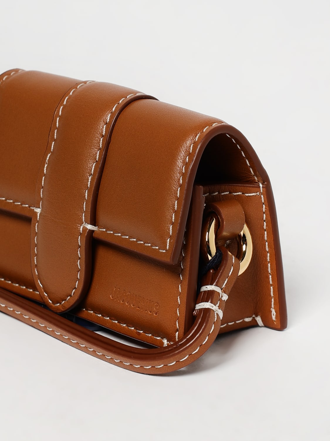 JACQUEMUS TECH ACCESSORIES: Handbag woman Jacquemus, Brown - Img 3