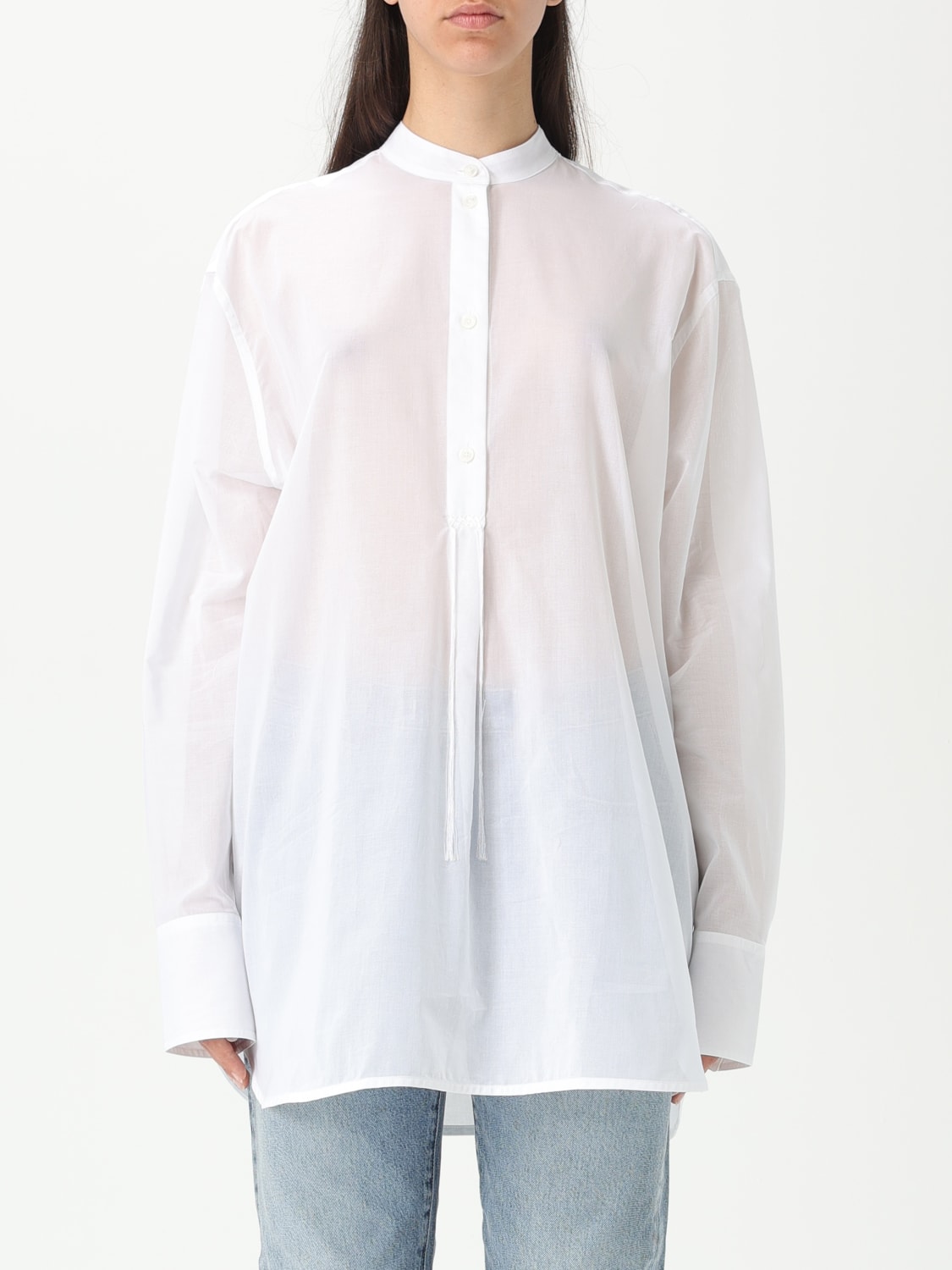TOTEME CAMISA: Falda mujer Toteme, Blanco - Img 1
