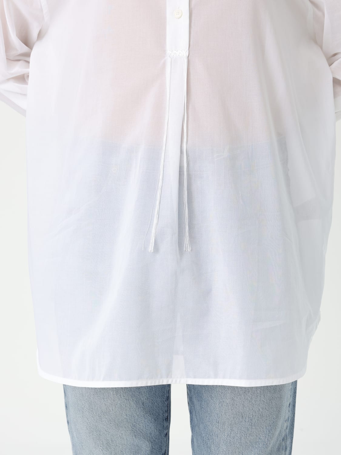 TOTEME CAMISA: Falda mujer Toteme, Blanco - Img 4