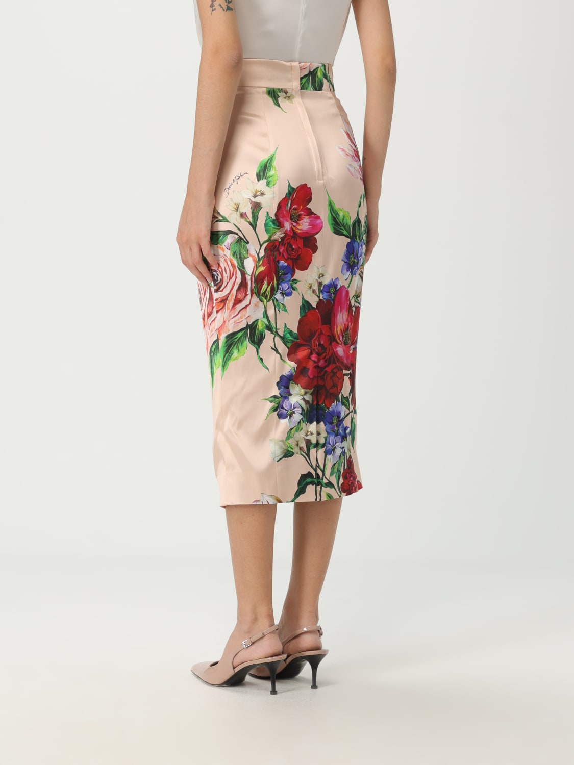 DOLCE & GABBANA JUPE: Jupe femme Dolce & Gabbana, Blanc - Img 3