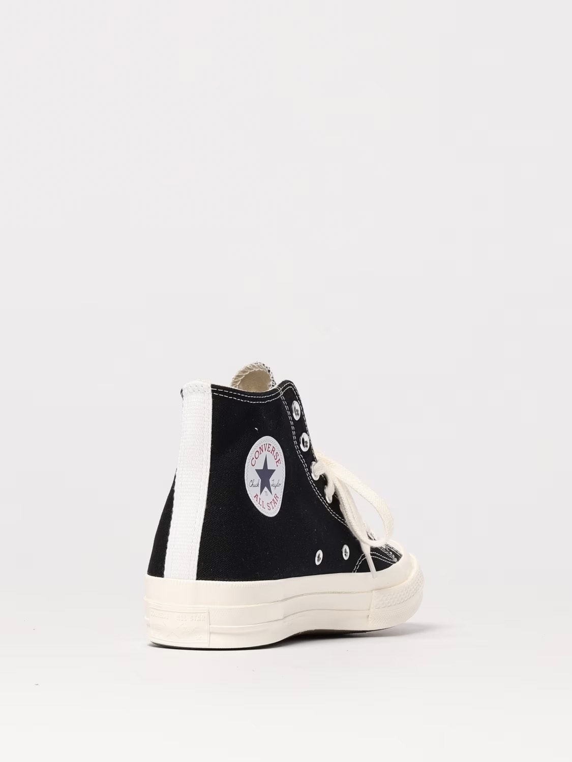 COMME DES GARÇONS PLAY X CONVERSE SNEAKERS: Sneakers men Comme Des Garçons, Black - Img 3