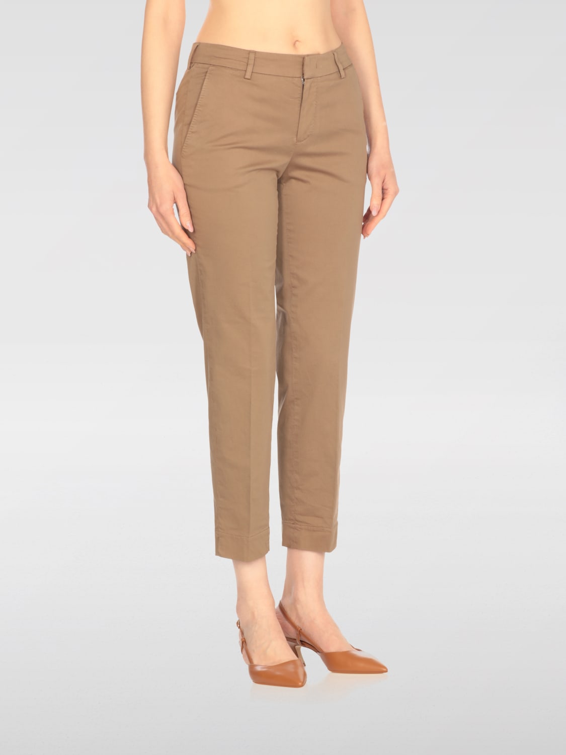 パンツ PT TORINO Woman Pants Brown CDVTNYZ00STDSR75 Y156 PT TORINO: Pants woman - Brown | Pt Torino pants