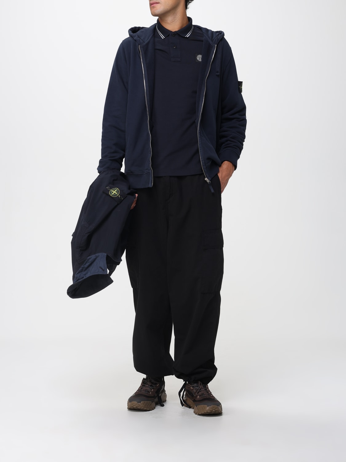 STONE ISLAND JACKE: Blazer herren Stone Island, Blau - Img 2