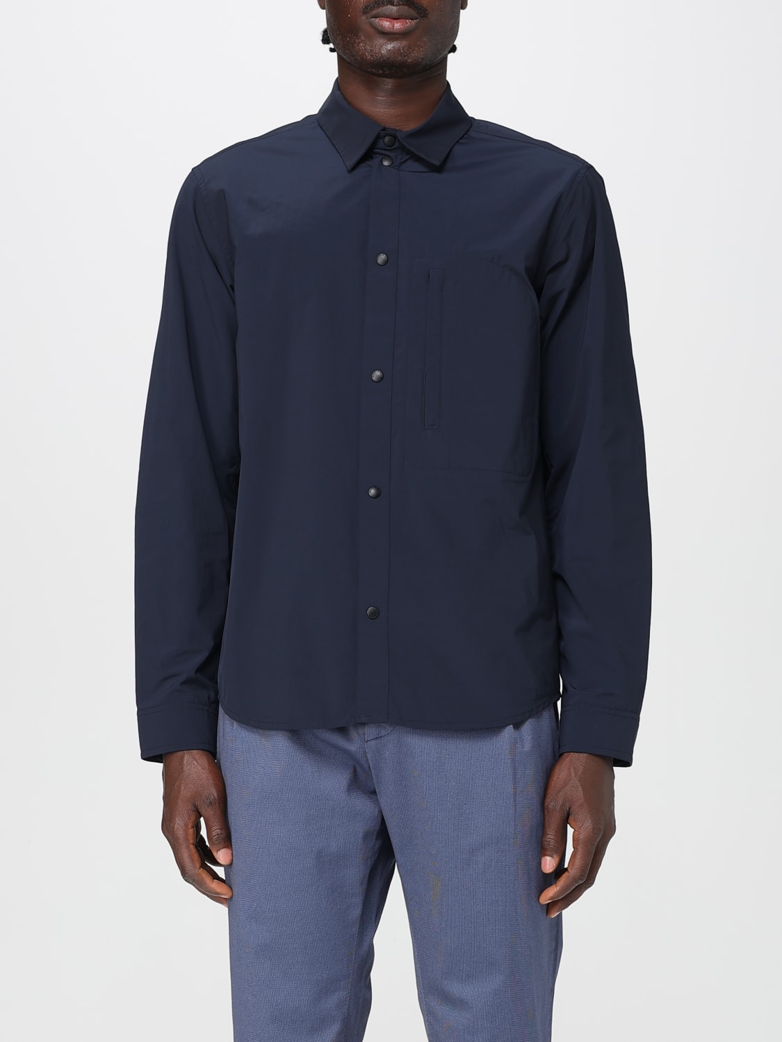 WOOLRICH SHIRT: Shirt men Woolrich, Blue - Img 1