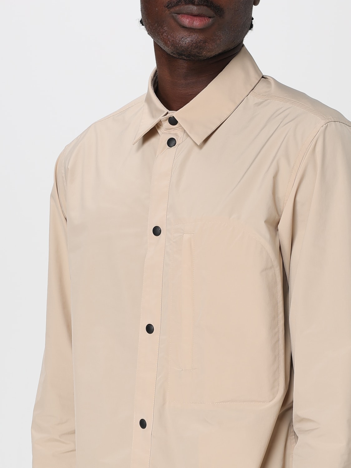 WOOLRICH SHIRT: Shirt men Woolrich, Beige - Img 3