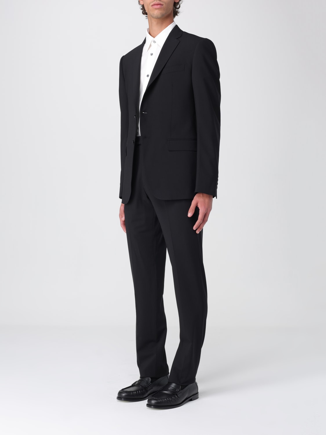 EMPORIO ARMANI ANZUG: Anzug herren Emporio Armani, Schwarz - Img 4