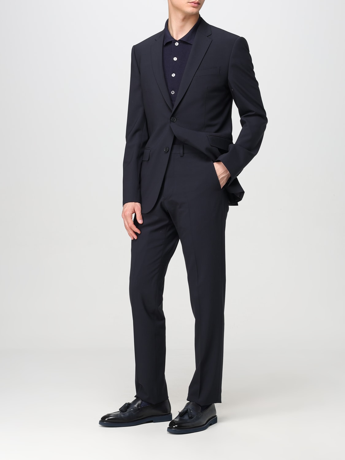 EMPORIO ARMANI ANZUG: Anzug herren Emporio Armani, Blau - Img 2