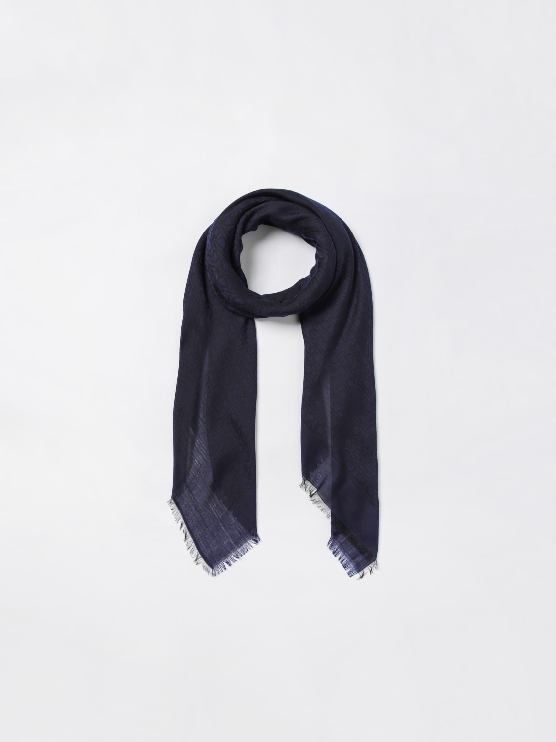 スカーフ COCCINELLE Woman Scarf Blue E7SLY330101 B29 COCCINELLE: Scarf woman - Blue | Coccinelle scarf