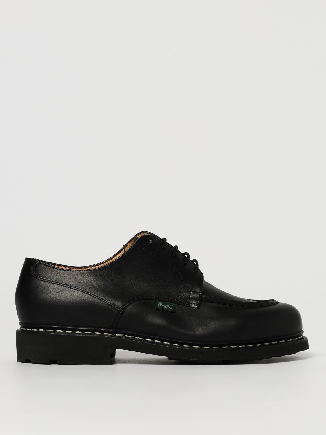 PARABOOT SCARPE STRINGATE: Derby Chambord Tex Paraboot in pelle , Nero - Img 1