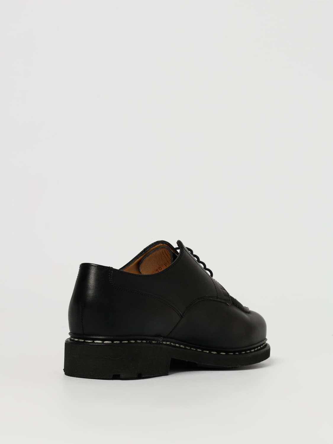 PARABOOT SCARPE STRINGATE: Derby Chambord Tex Paraboot in pelle , Nero - Img 3
