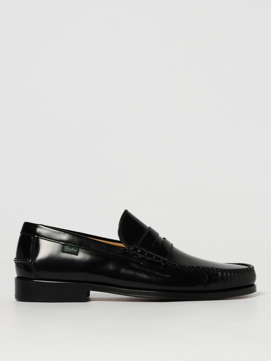 PARABOOT MOCASSINI: Mocassino Paraboot in pelle spazzolata , Nero - Img 1
