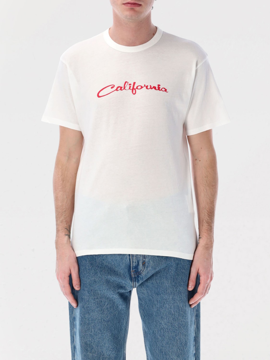 ERL T-SHIRT: T-shirt men Erl, White - Img 1