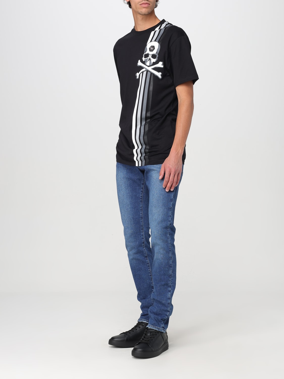 PHILIPP PLEIN JEANS: Jeans men Philipp Plein, Blue - Img 2