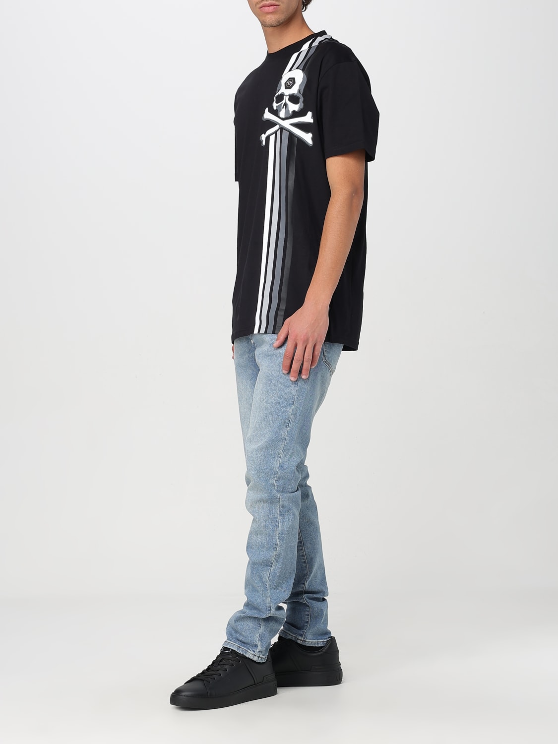 PHILIPP PLEIN JEANS: Jeans herren Philipp Plein, Denim - Img 2