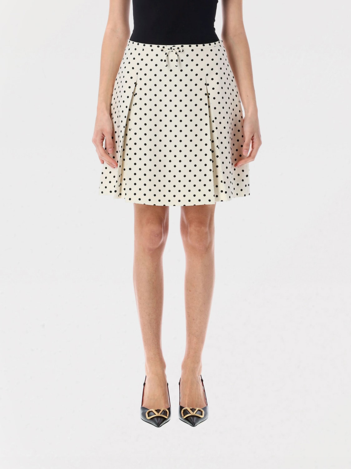 スカート VALENTINO SKIRT (6B0RADF698S) VALENTINO: Skirt woman - White | Valentino skirt 6B0RADF698S