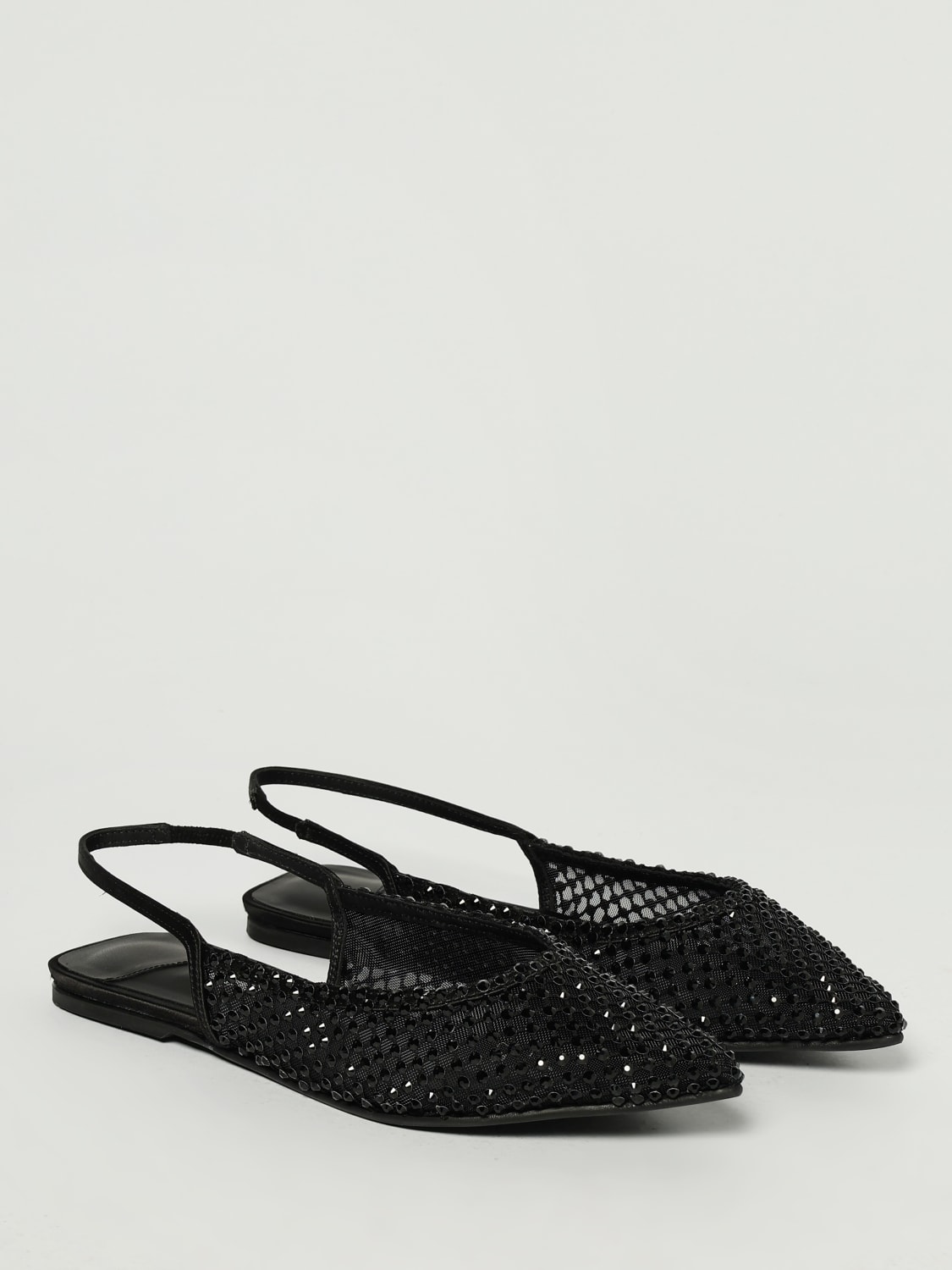 LE SILLA BALLET FLAT: Heeled sandals woman Le Silla, Black - Img 2