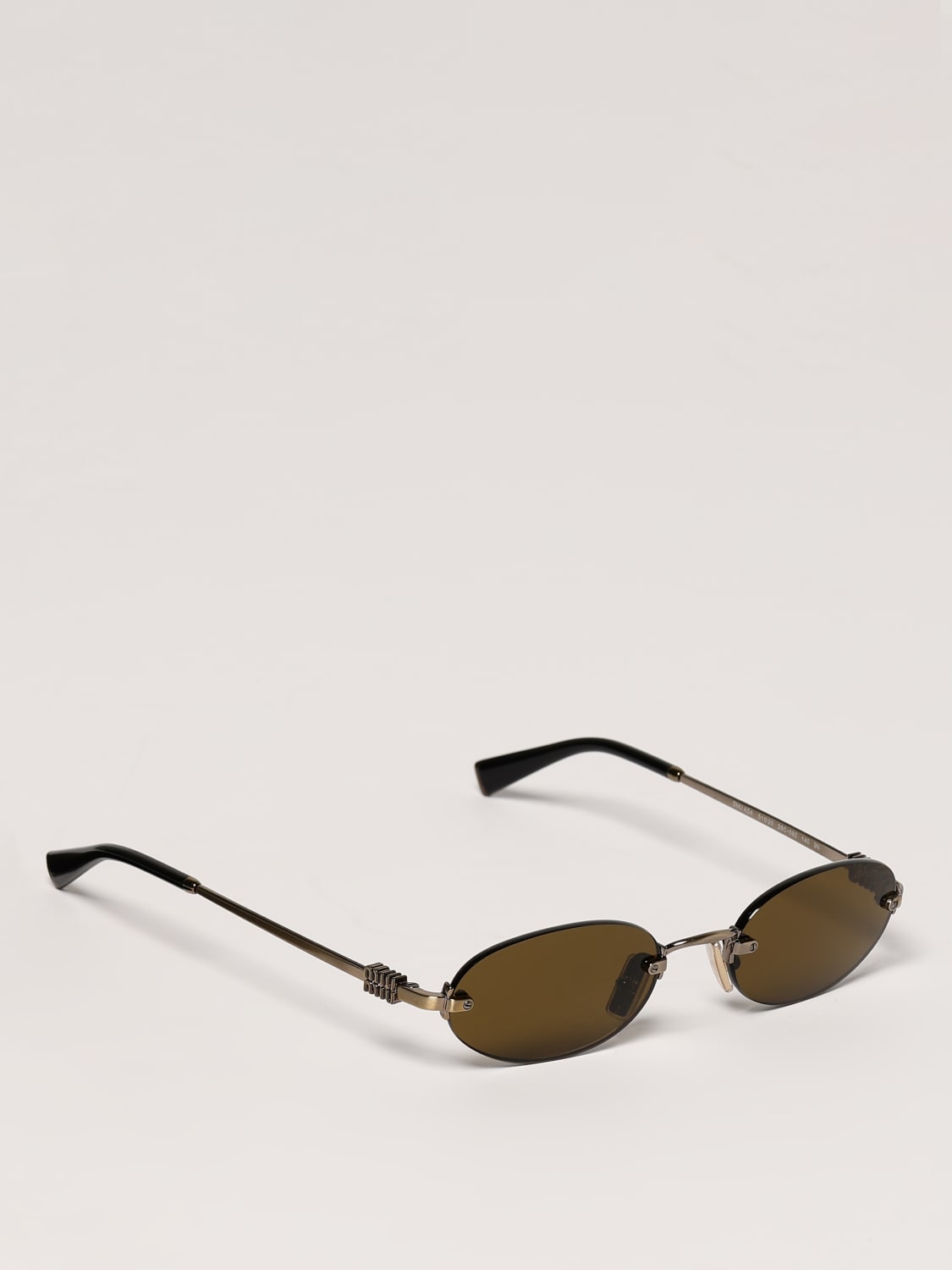 MIU MIU SUNGLASSES: Sunglasses woman Miu Miu, Bronze - Img 1