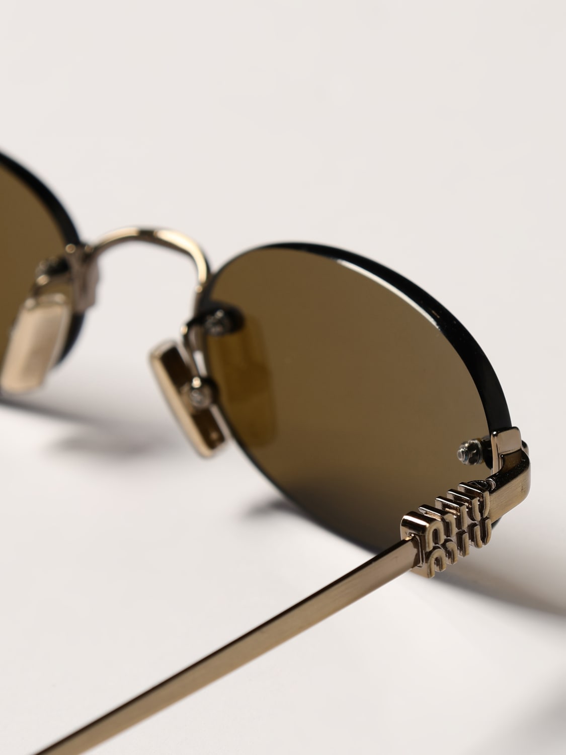 MIU MIU SUNGLASSES: Sunglasses woman Miu Miu, Bronze - Img 5