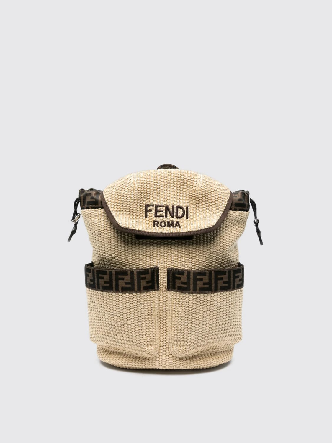 FENDI MOCHILA: Chaquetas niños Fendi, Natural - Img 1