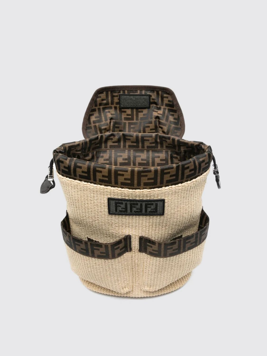 FENDI MOCHILA: Chaquetas niños Fendi, Natural - Img 4