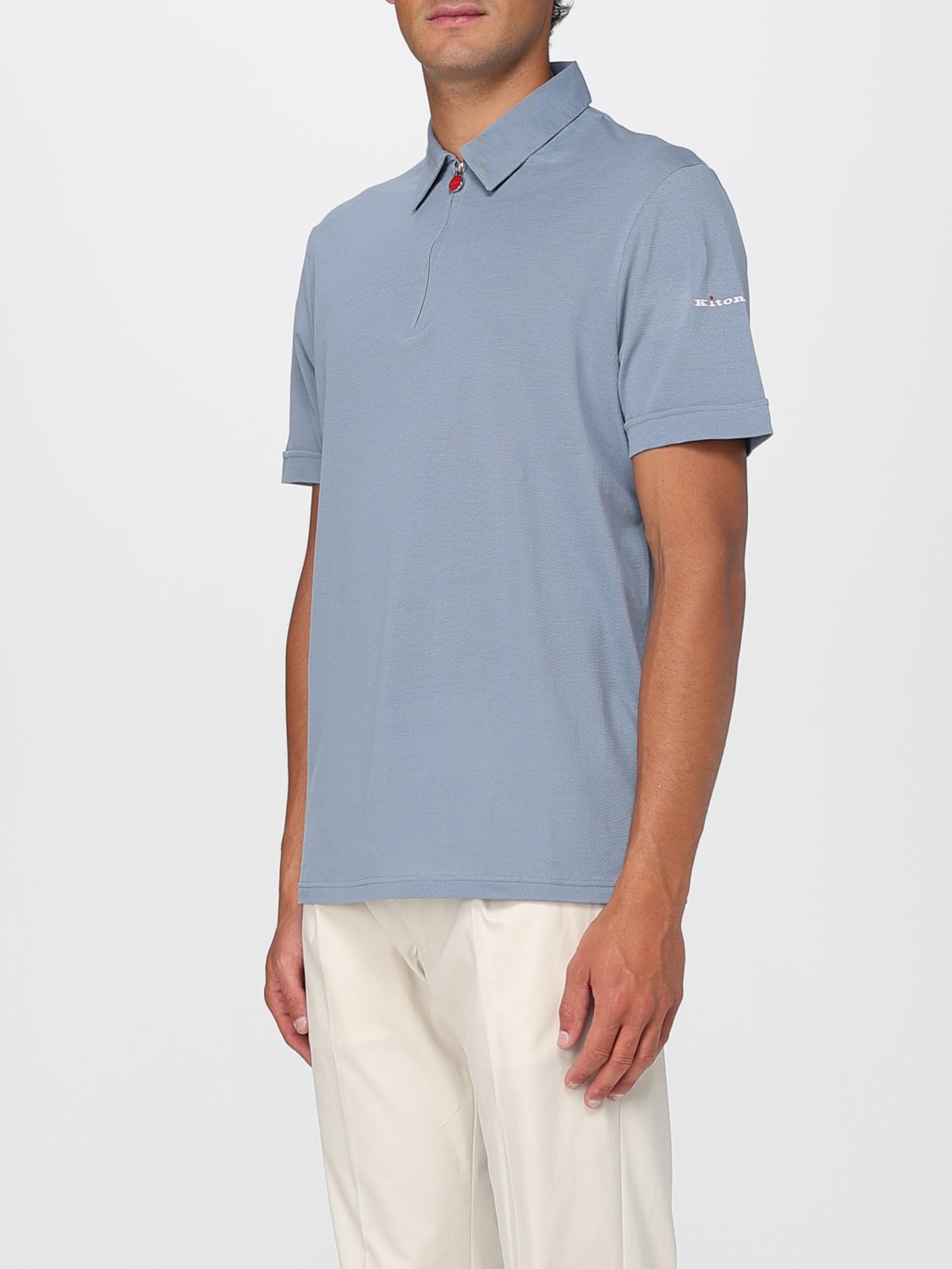 KITON POLO SHIRT: T-shirt men Kiton, Avion - Img 3