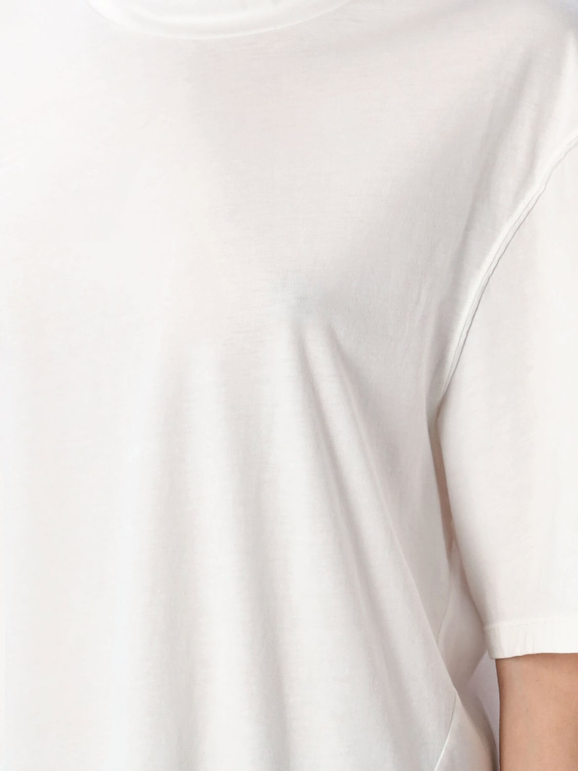 Tシャツ・カットソー OUR LEGACY Woman T-Shirt White W2256BW WHITE Our Legacy - Coco Shirt Off White Air Cotton