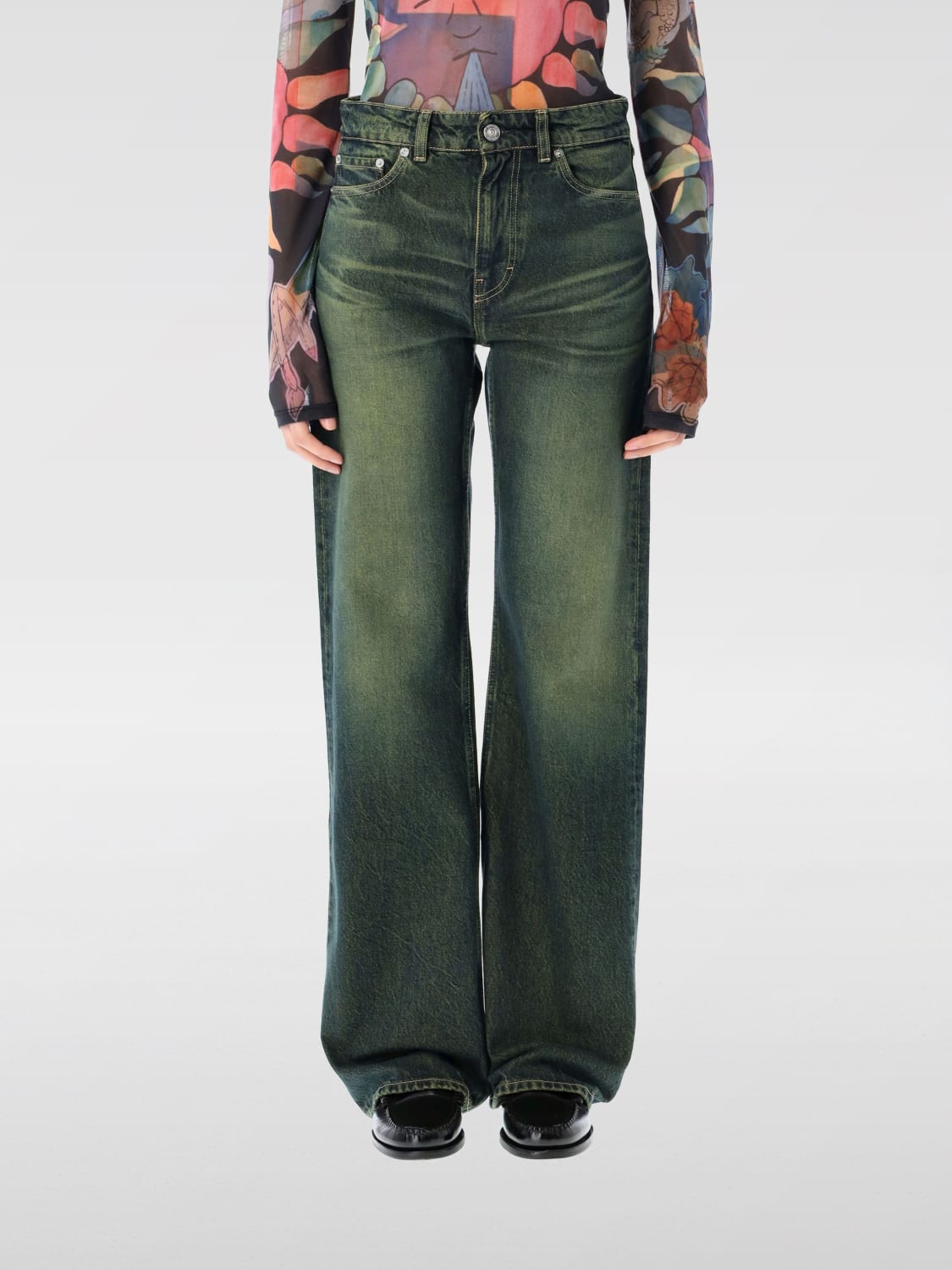 OUR LEGACY: Jeans woman - Green | Our Legacy jeans W225BMS