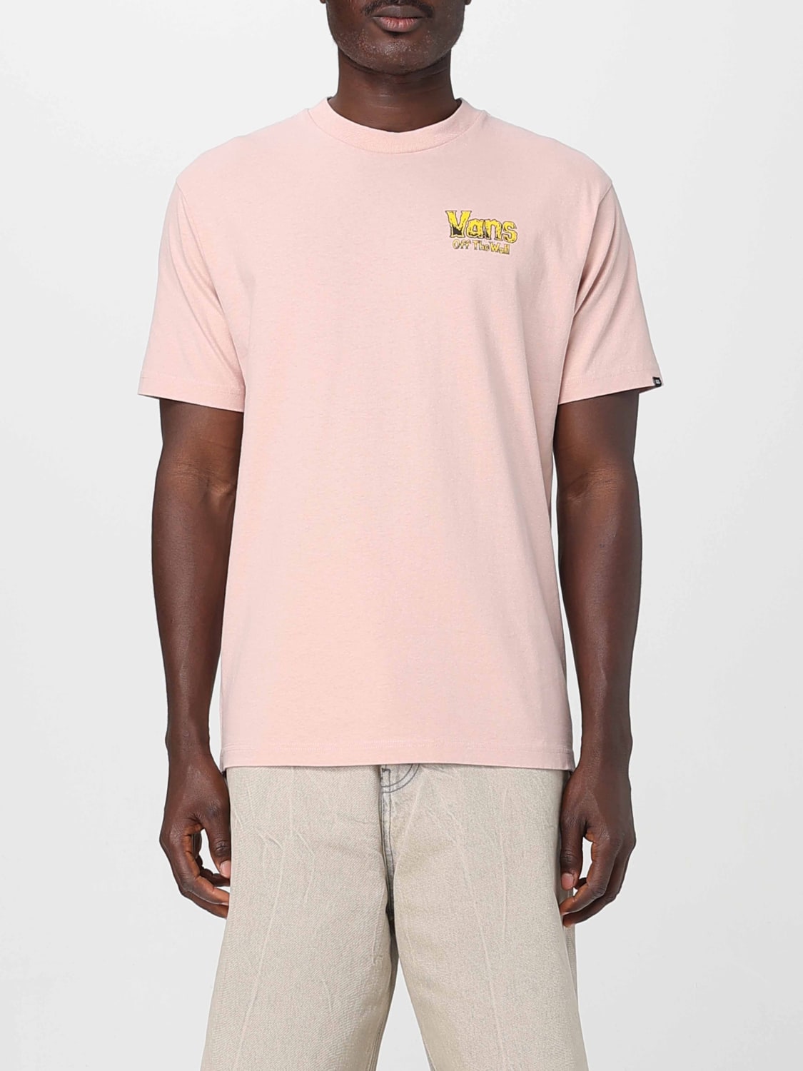 Tシャツ・カットソー VANS Men T-shirt Pink VN000NWN O3N VANS: T-shirt men - Pink | Vans t-shirt VN000NWN online at