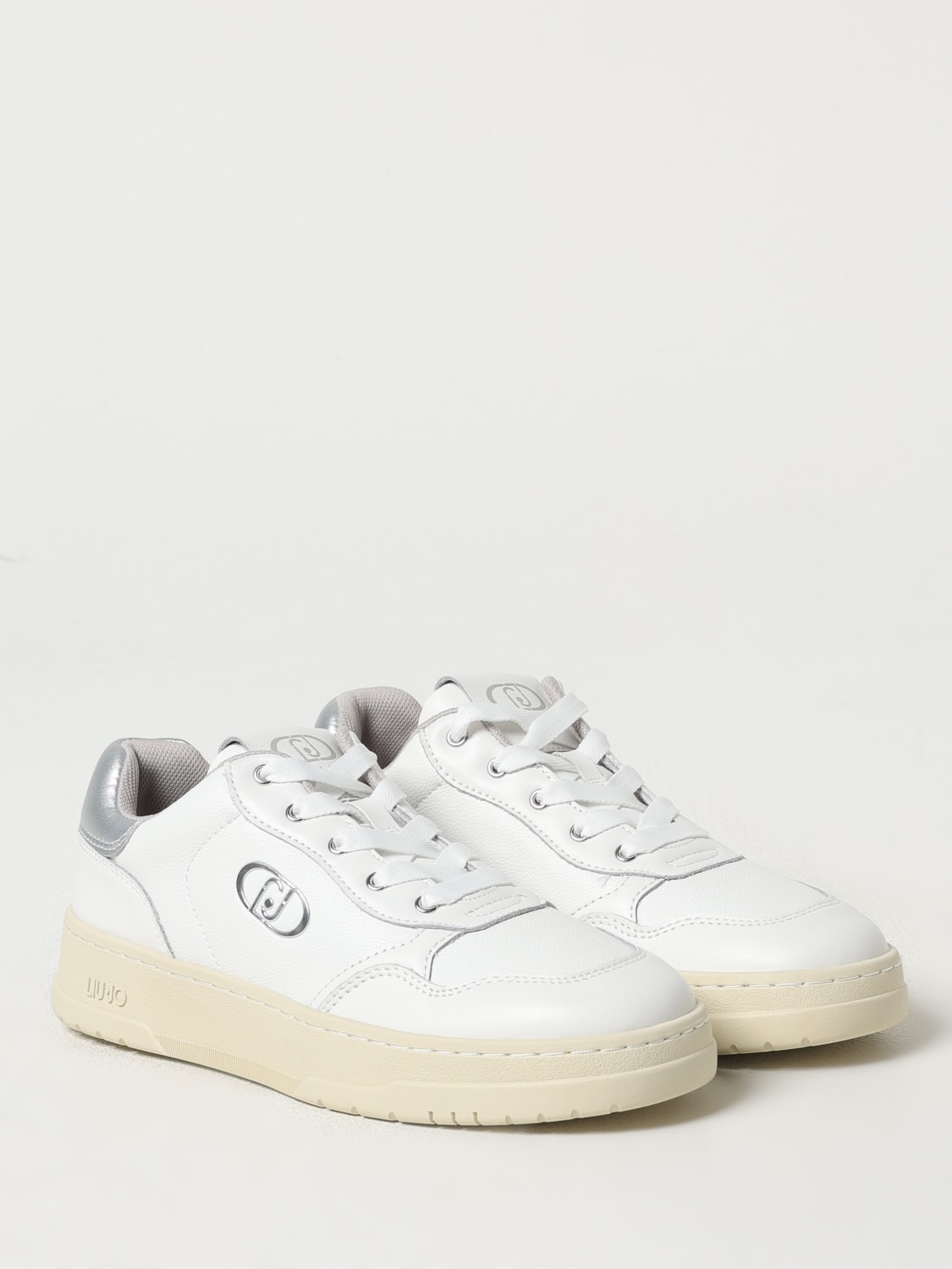 LIU JO SNEAKERS: Shoes woman Liu Jo, White - Img 2
