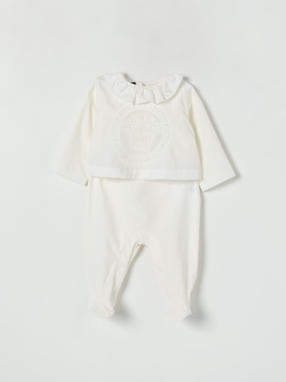 VERSACE TRACKSUIT: Bodysuit kids Versace, White - Img 1