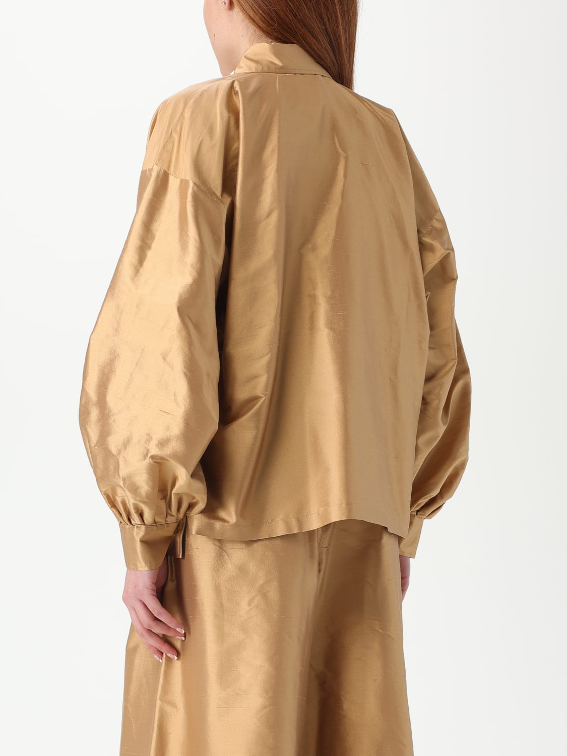 MAX MARA CAMICIA: Camicia Max Mara in seta , Marrone - Img 3