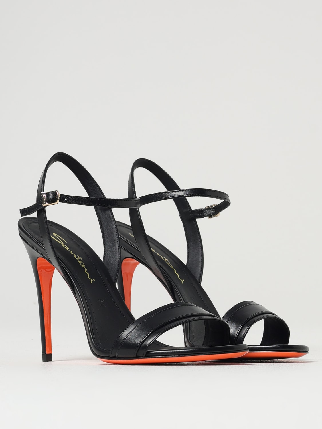 シューズ・サンダルその他 SANTONI Woman Heeled sandals Black WHLL71501HA2TYLC N01 SANTONI Woman Heeled sandals Black WHLL71501HA2TYLC N01