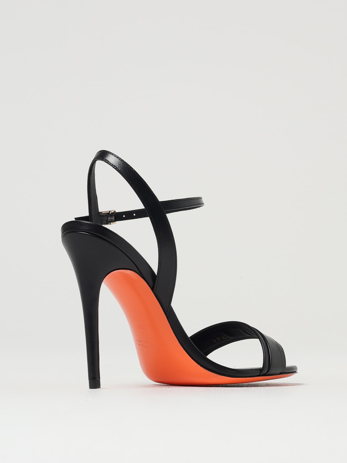 シューズ・サンダルその他 SANTONI Woman Heeled sandals Black WHLL71501HA2TYLC N01 SANTONI: Heeled sandals woman - Black | Santoni heeled