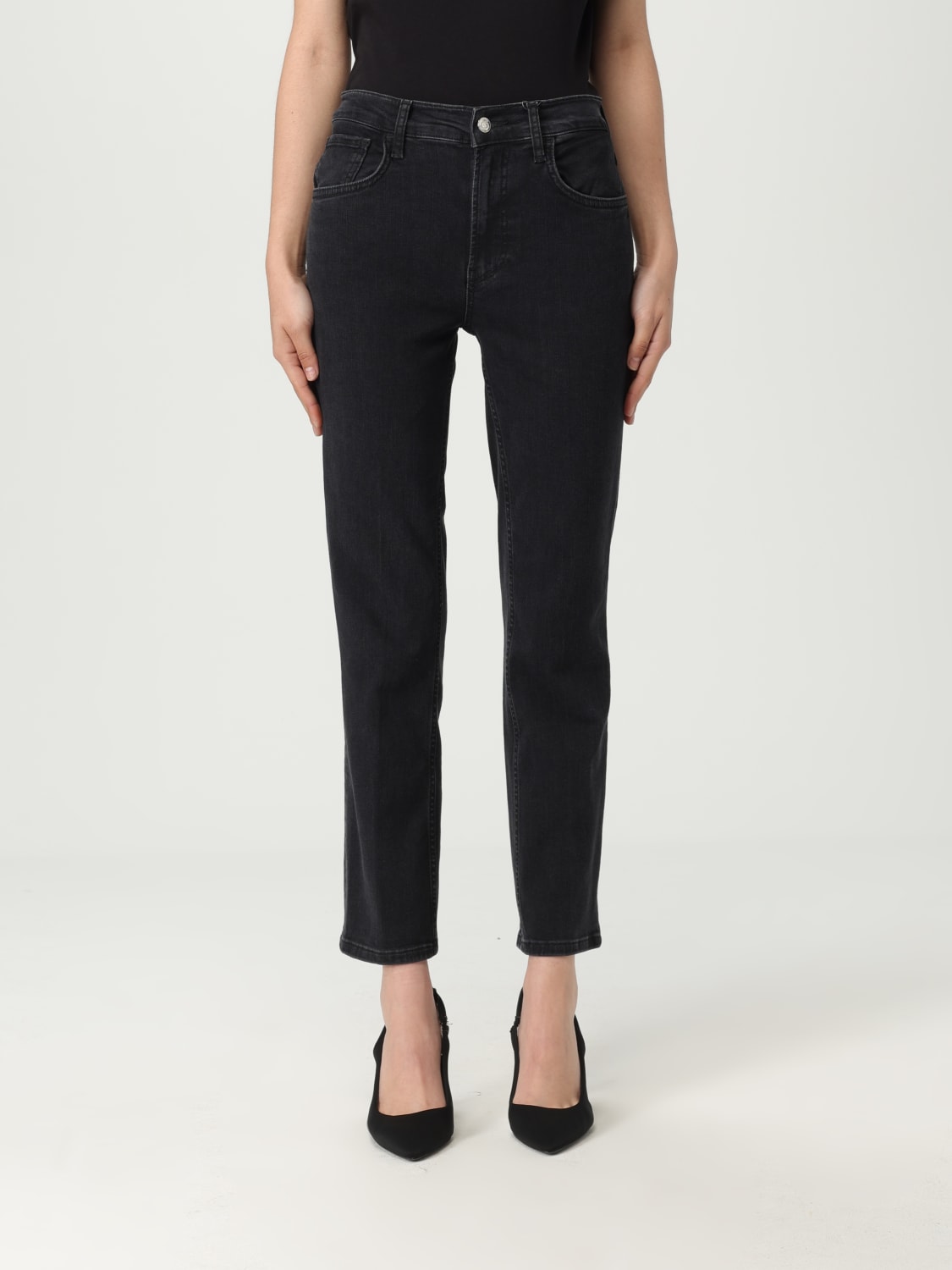 デニム・ジーパン LIU JO Woman Jeans Black UA5254D4811 88268 LIU JO: Jeans woman - Black | Liu Jo jeans UA5254D4811