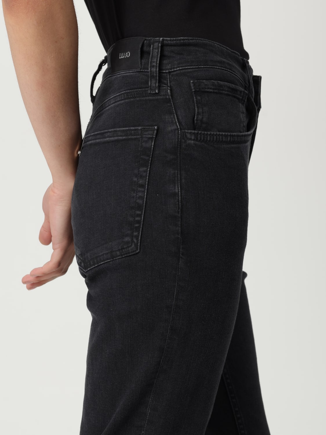 デニム・ジーパン LIU JO Woman Jeans Black UA5254D4811 88268 LIU JO: Jeans woman - Black | Liu Jo jeans UA5254D4811