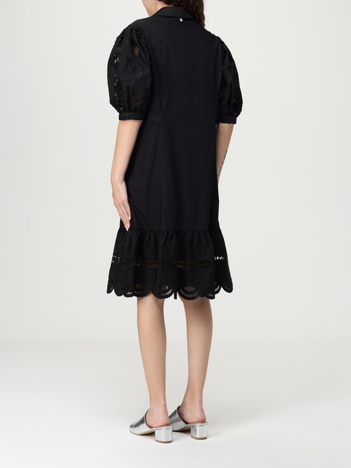 ワンピース LIU JO Woman Dress Black MA4056MS52N 22222 Dress Nero 22222 Liu.jo - Le Follie Shop