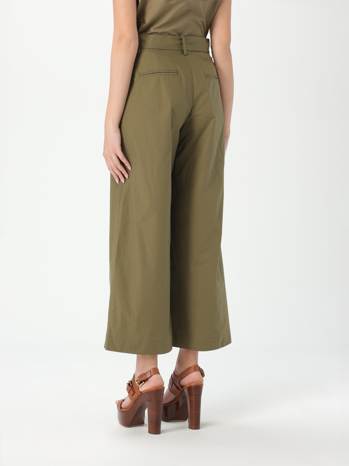 パンツ LIU JO Women Straight Pants WA5483T6862 M9531 Green LIU JO: Pants woman - Green | Liu Jo pants WA5473T4319